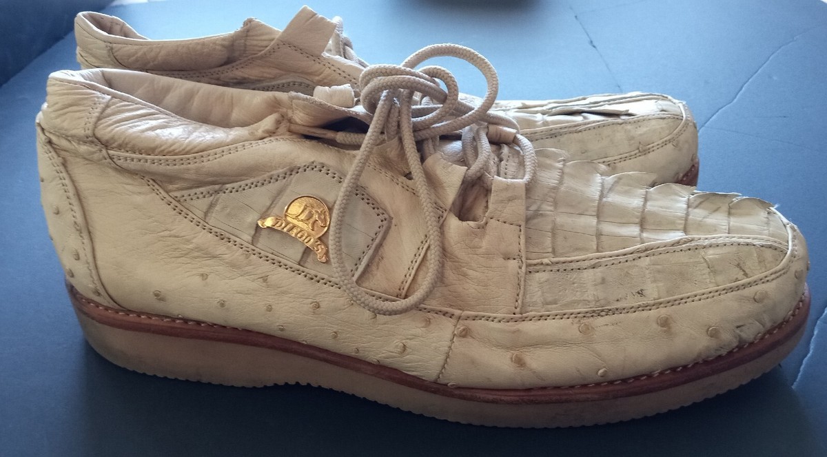 Vibram Diego's Vintage Alligator Skin Men's Dress Shoes