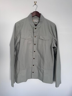 ***BRAND NEW Mens Light Grey XL Bomber Jacket. NEVER WORN***