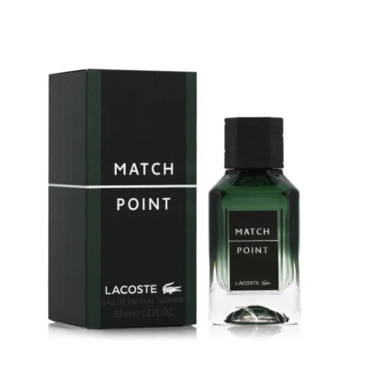 MATCH POINT LACOSTE-MEN-EDP-SPRAY-1.6 OZ-50 ML-AUTHENTIC-FRANCE