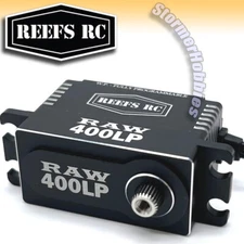 Reefs RC Raw 400 Low Profile (LP) Black Waterproof Programmable Servo REEFS137