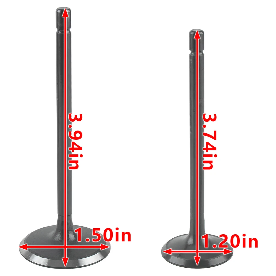 12621548 Intake Exhaust Valves for Cadillac SRX CTS STS Pontiac G6 G8 Torrent US - Image 2 of 4