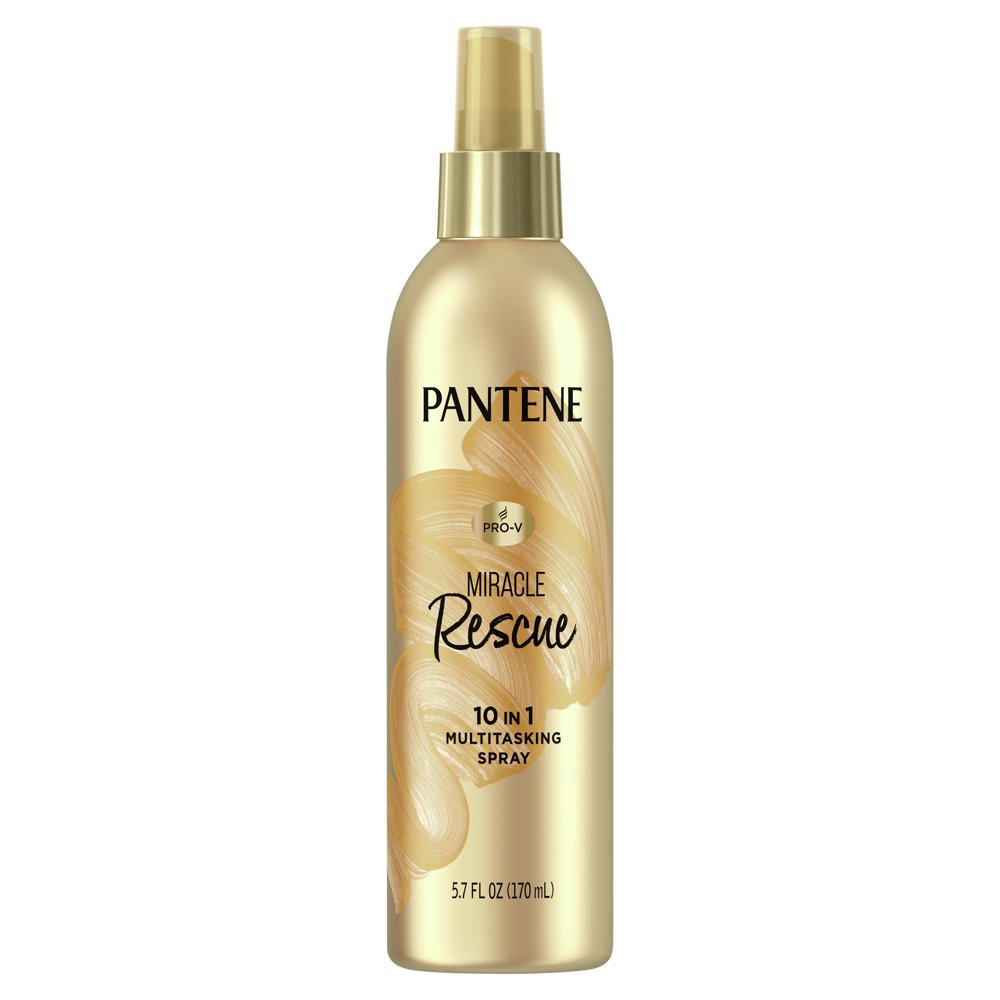 Pantene Miracle Rescue 10 in 1 Multitasking Leave in Spray, 5.7 Oz