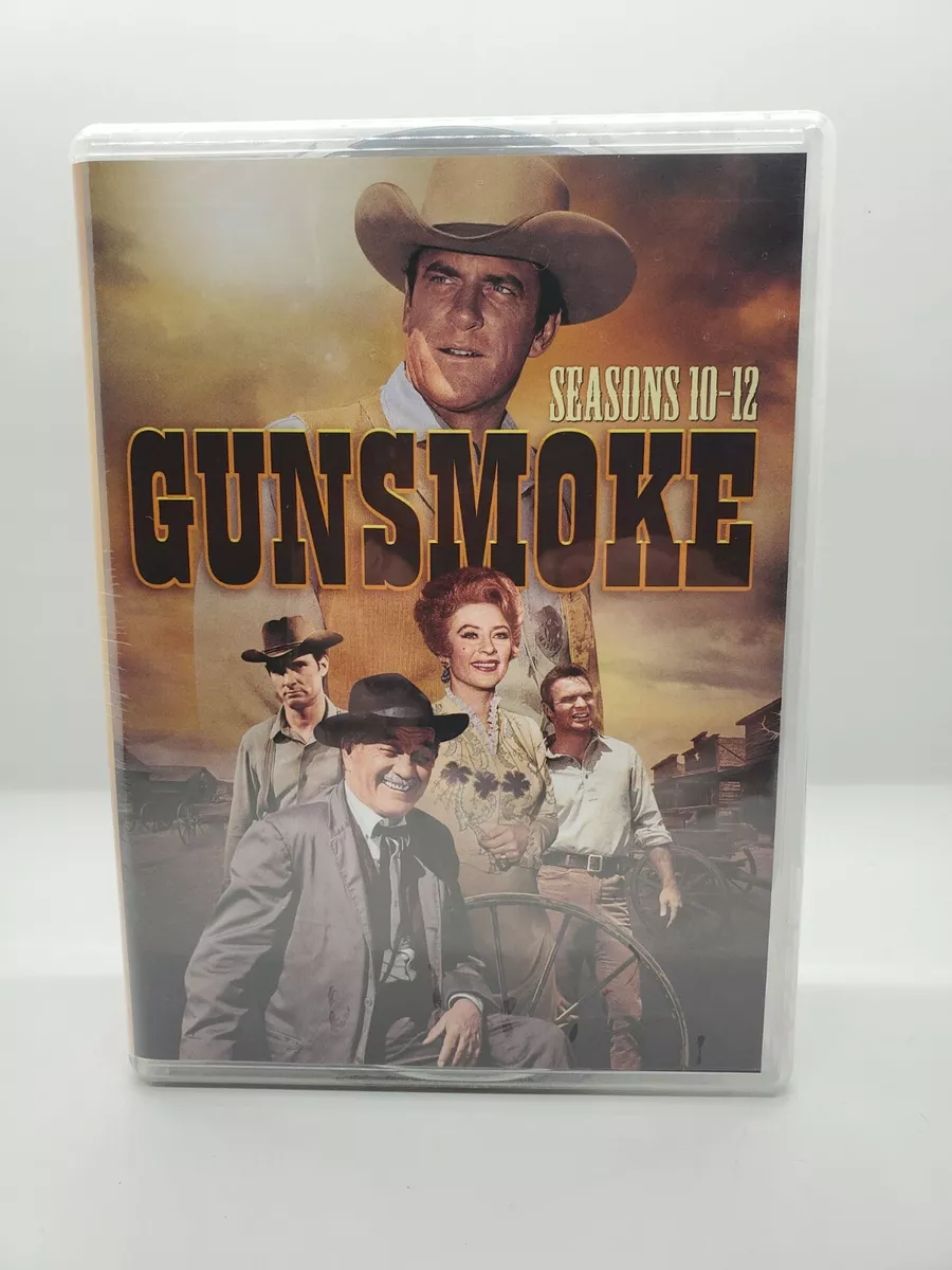 GUNSMOKE TV Series Complete Seasons 10-12 DVD Set BRAND NEW Free Ship