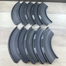 10 Vintage 1970's Aurora AFX Ultra 5 9" RADIUS CURVE TRACK 3152 1/4 Circle
