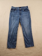 Aeropostale Jeans Curvy 90s Baggy Women's 14 Straight Leg Button Fly