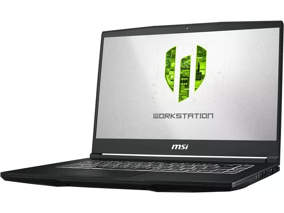 MSI WP65 9TH-263 i7- 9750H 16 GB DDR4 512GB NVMe SSD NVIDIA Quadro P620 - Image 2 of 4