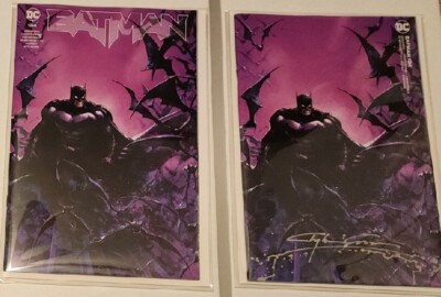 BATMAN 134 CLAYTON CRAIN TRADE/MINIMAL SET ~ Chromium Murder Signature 