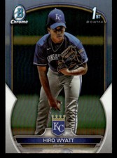 QTY Hiro Wyatt 2023 Bowman Draft Chrome Refractor #BDC-80