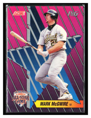 1992 Score Procter & Gamble #2 Mark McGwire