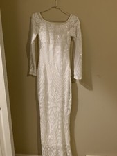 wedding dress off shoulder