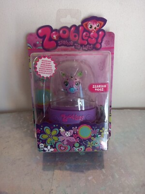 ZOOBLES SPRING TO LIFE NEU VERSIEGELT SPIN MASTER ZEBRIN0 #442