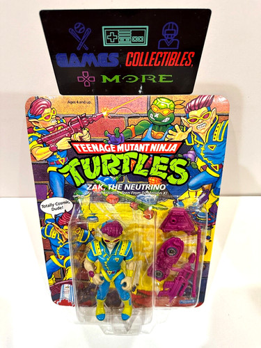 TMNT Ninja Turtles Zak, the Neutrino 1991 UNPUNCHE...