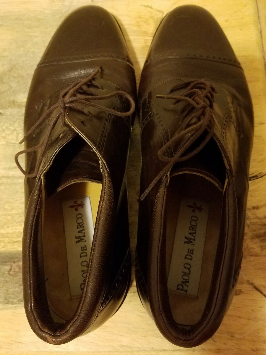 Paolo De Marco mens oxford dress shoes | eBay display picture 3