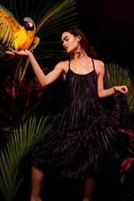 Ulla Johnson Samara Dress In Midnight Size 2