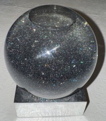 Eclipse Night Sky Snow Globe by CoolSnowGlobes Solar Eclipse Lunar Sun Moon