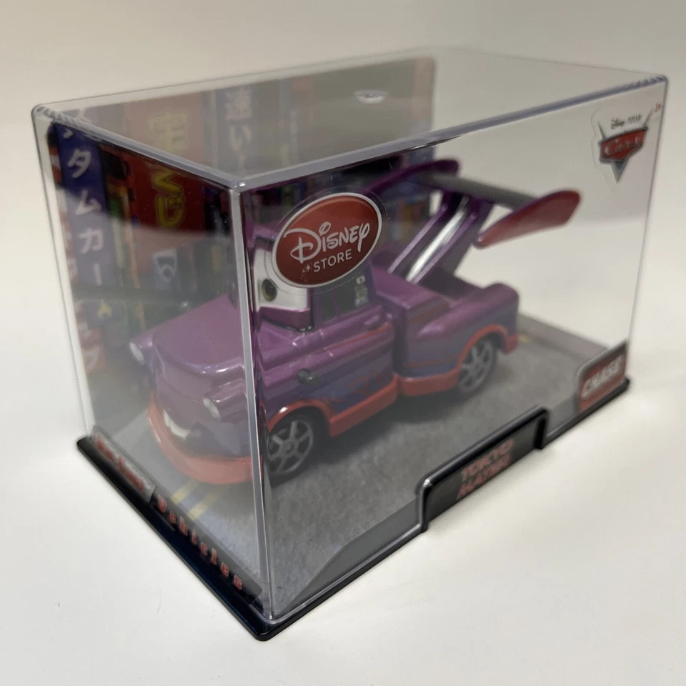 Disney Pixar CARS Púrpura Persecución Tokyo Mater Camión Tienda Disney NUEVO Foto 3 de 4