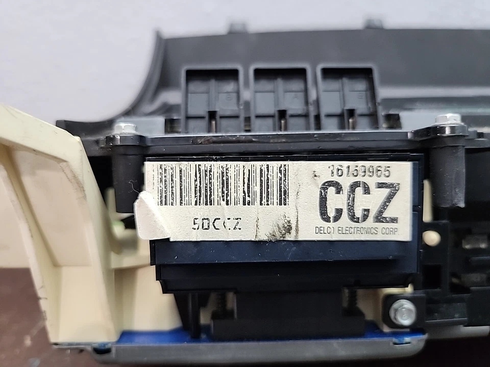 Conjunto de tablero digital Chevy Blazer GMC Jimmy Bravada S10 S15 1989-1993 Foto 4 de 4