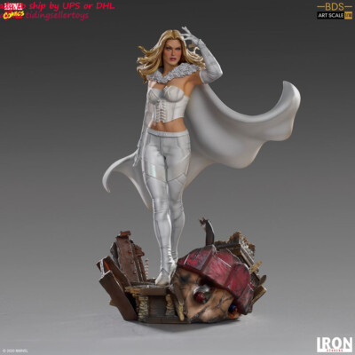 Iron Studios White Queen Emma X-man 1/10 Resin Statue Figures Toys  IN STOCK