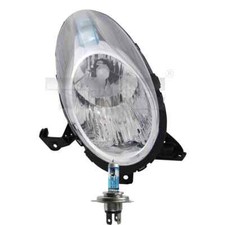 Scheinwerfer rechts H4 für Nissan Micra III K12 inkl. Osram Lampen