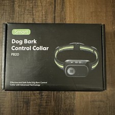 Smart Dog Bark Control Collar PB20 New Open Box Free Shipping Black