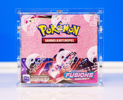 Acryl Schutzbox für Pokemon Fusion Strike / Fusions Angriff Display NEU