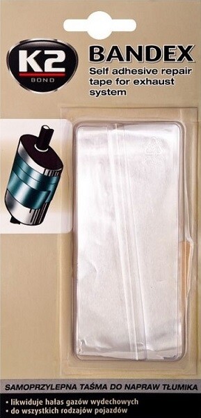 Nastro Adesivo Riparazione Scarico K2 BANDEX - 5x100 Cm, Resistente Ad Alta Temperatura - Foto 12