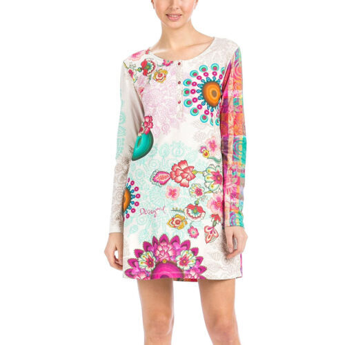 Robe Fleurie Desigual Taille 36 - Neuve Avec étiquettes - Colorée Et Originale