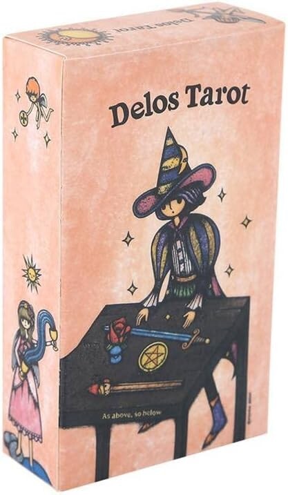 Delos Tarot ​​Oracle Cards,Tarot Card,Family Game Item:N031