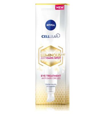 NIVEA Cellular Leuchtende 630 Anti-Dunkel Augenkreis Behandlungscreme 15ml *NEU & VERPACKT*