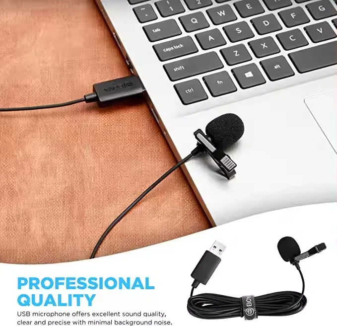 Wireless Lavalier Microphone for iPhone Android – Dual Mic for TikTok & YouTube - Image 4 of 4