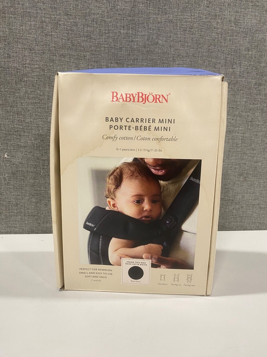 Baby Bjorn Baby Carrier 100% Cotton For 8-25lb Baby