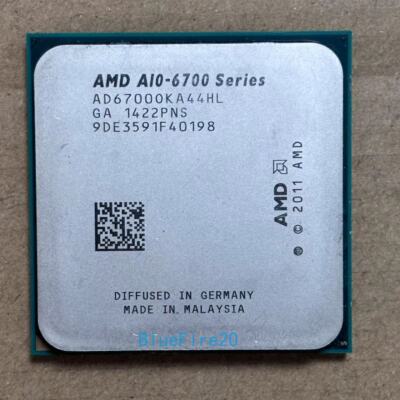 AMD A10-6700 CPU A10 Series Quad-Core 4MB 3.7Ghz interface FM2 65W Processor