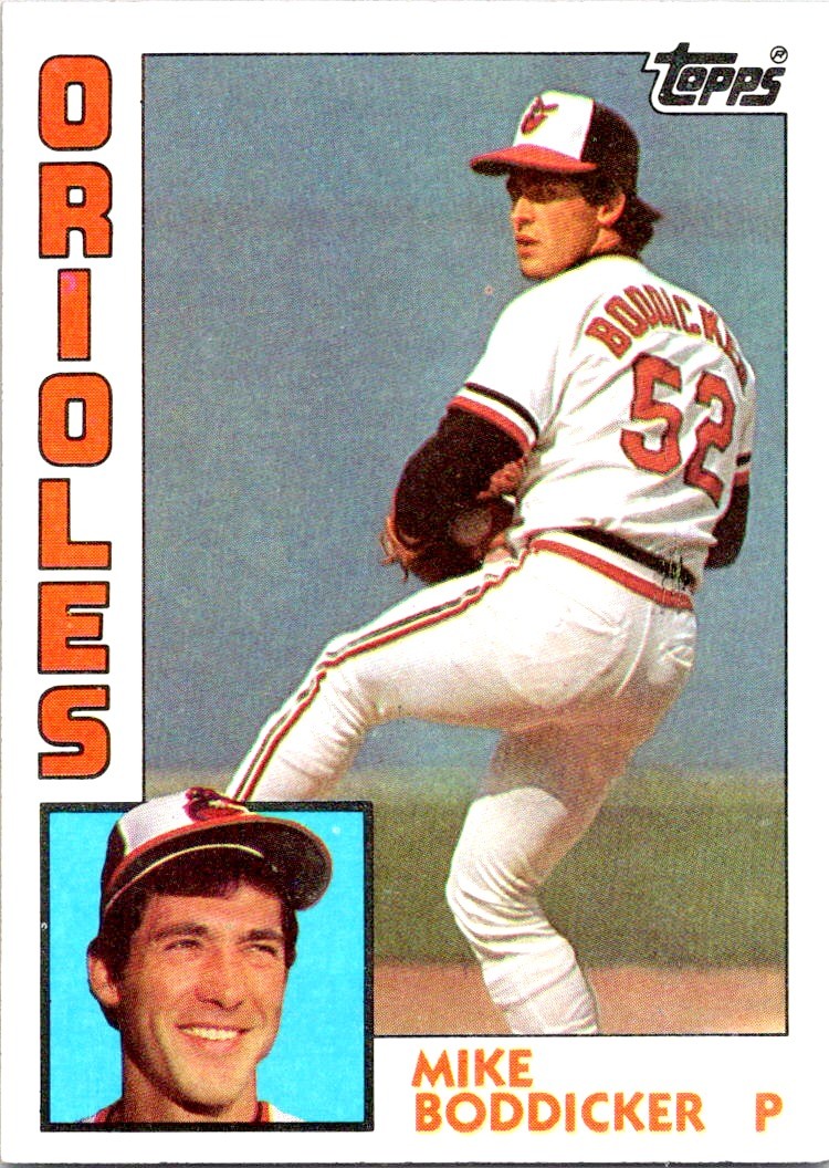 1984 Topps #191 Mike Boddicker - Near Mint or Better