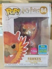 Funko POP! 2019 Summer Convention Exclusive Harry Potter #84 Fawkes (Flocked)