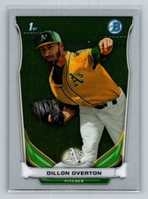 2014 Bowman - Chrome Prospects #BCP60 Dillon Overton FBC Oakland Athletics