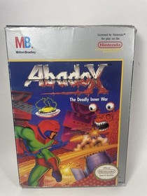 Abadox: The Deadly Inner War Nintendo NES Tested And Working CIB w Box + Manual
