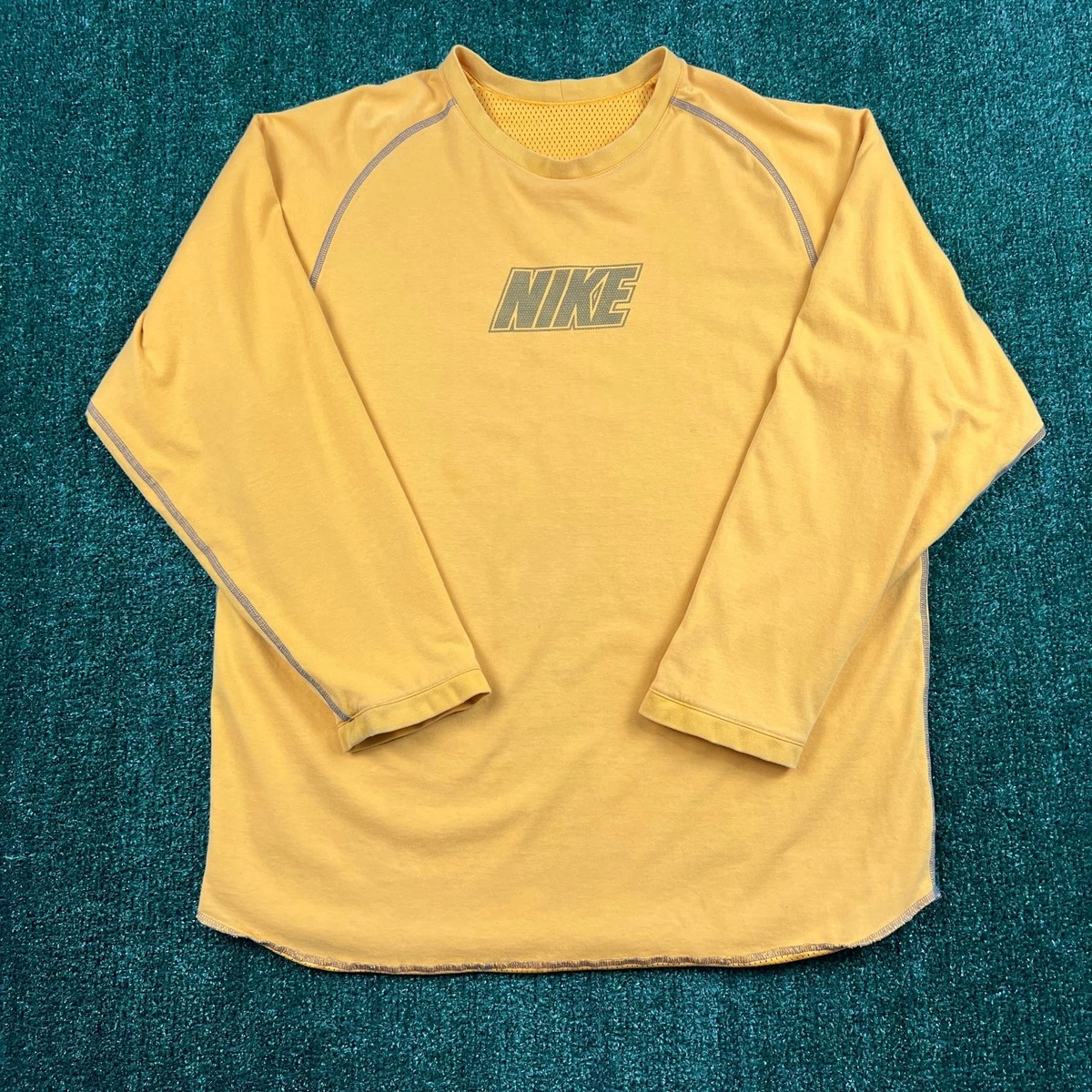 Nike Long Sleeve Yellow Shirts for Men for sale | eBay