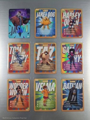 SDCC 2024 EXCLUSIVE DC WB Multiversus Game Promo Card Set (DM TO SELECT CARDS)