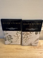 NIP Ralph Lauren Annandale Lindsley Blush Floral King Shams