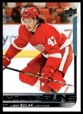 2018-19 Upper Deck Young Guns Libor Sulak Rookie Detroit Red Wings #227 .