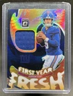 2025 Donruss Optic Jaxson Dart Blue Hyper (RAW)