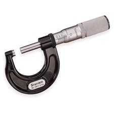 Starrett T436.1Xfl-3 Outside Micrometer, 3", Friction