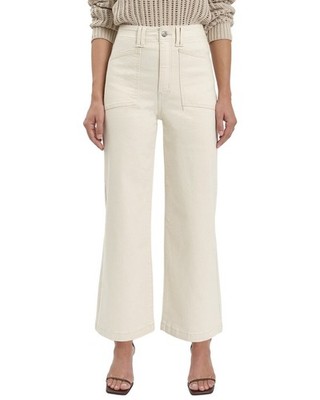 Daze Denim Valley Girl Raw Cut Wide Ankle Leg Jean Women's