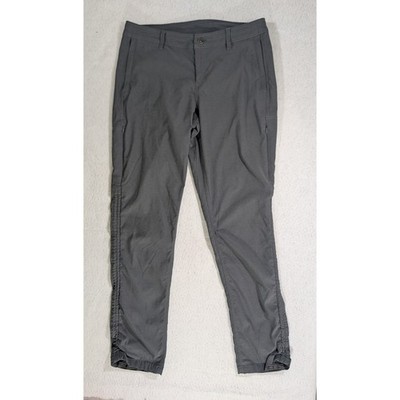 KUHL Trekr Pants Womens 8 Reg Charcoal Gray Hiking Outdoor Cinch Leg RN 108846
