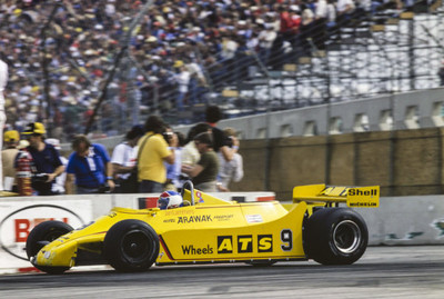 Jan Lammers ATS D4 Ford 1981 F1 Motor Racing Old Photo 21
