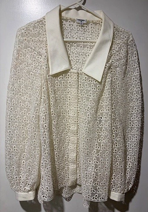 CHANEL Lace Tops for Women for sale | eBay