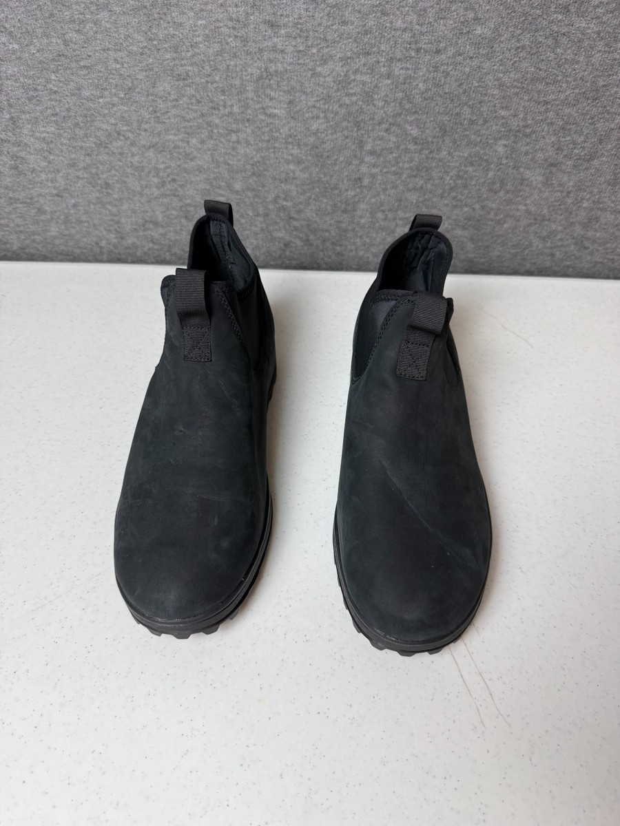 Huckberry All Weather Pull On Storm Boot Vibram Leather  display picture 3