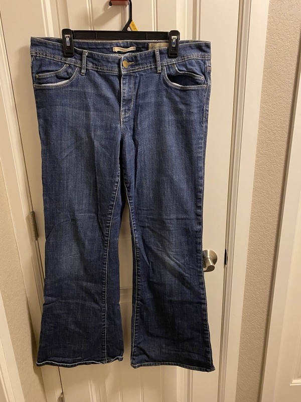 GAP Jeans 14 Limited Edition Flare Leg Stretch Blue Denim 