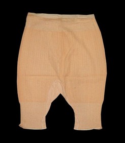 Old Antique Vtg 1920s Deadstock Pair Ladies Pants Panties Medium Stretchy Unworn