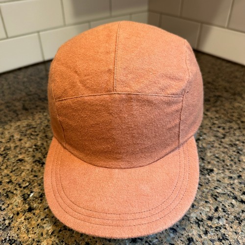 L.L. Bean Signature 5 Panel Camper Hat Orange Polyester